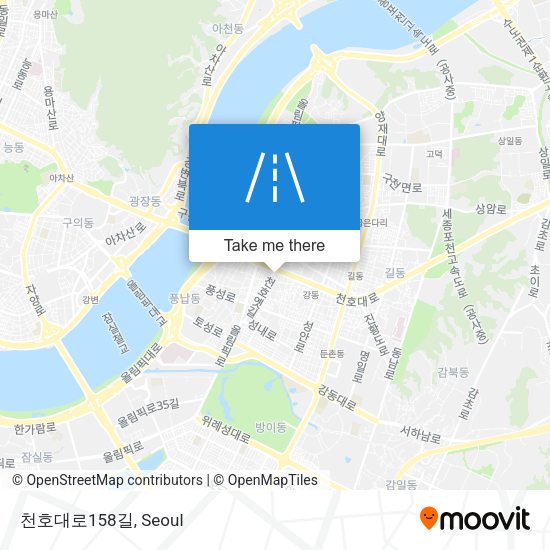 천호대로158길 map