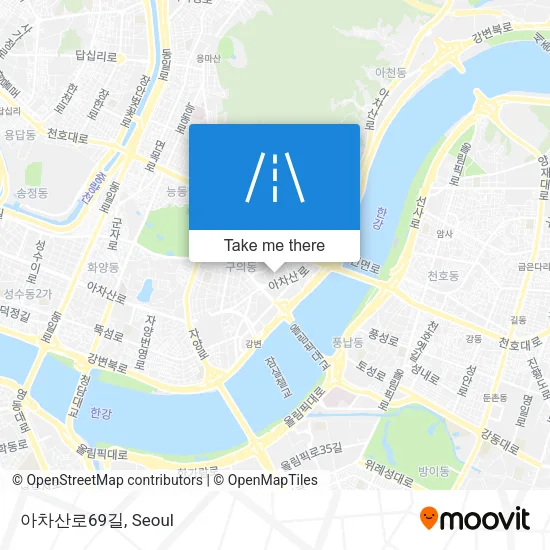아차산로69길 map