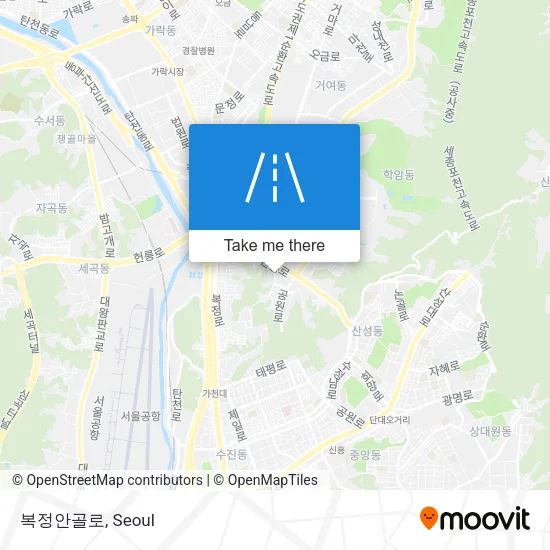 복정안골로 map