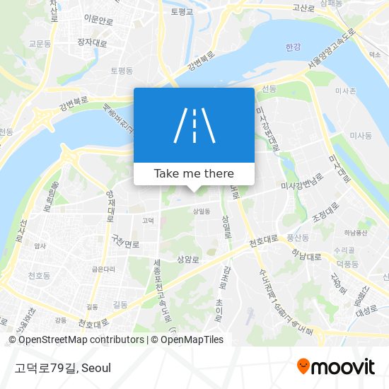 고덕로79길 map