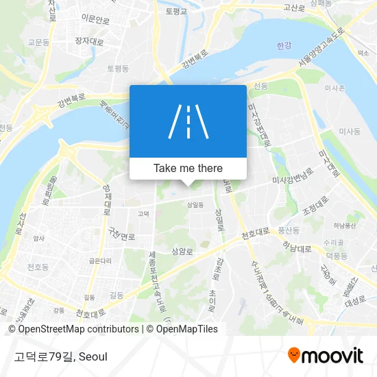 고덕로79길 map