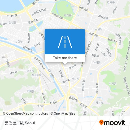 문정로1길 map