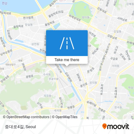 중대로4길 map