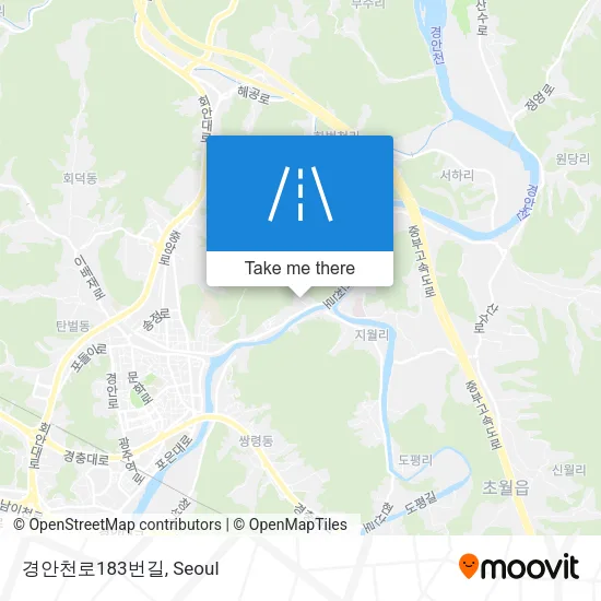 경안천로183번길 map