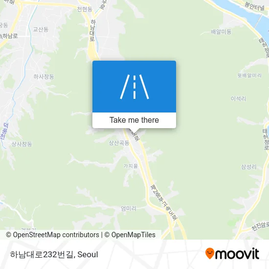 하남대로232번길 map
