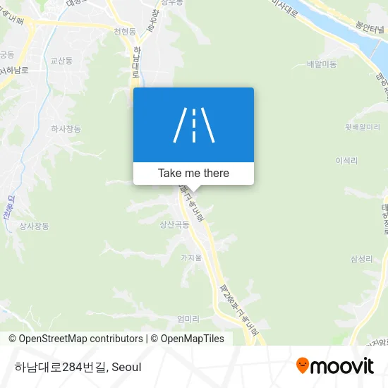 하남대로284번길 map