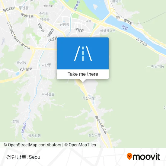검단남로 map