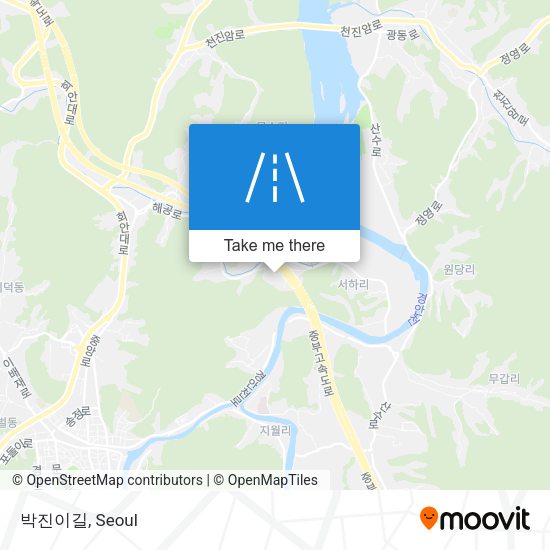 박진이길 map