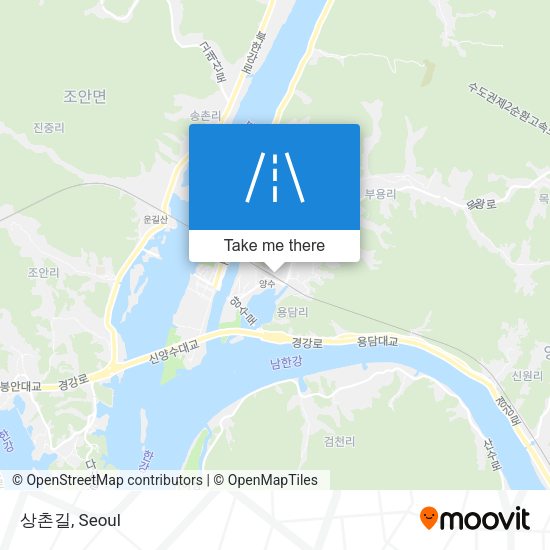 상촌길 map