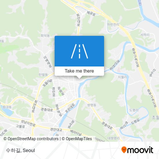 수하길 map