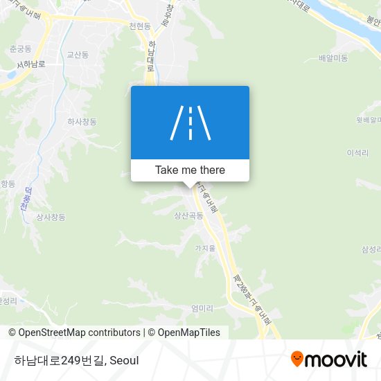 하남대로249번길 map