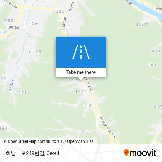 하남대로249번길 map