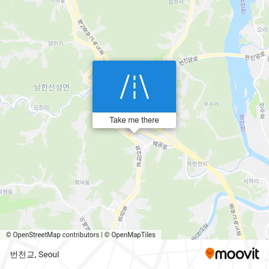 번천교 map