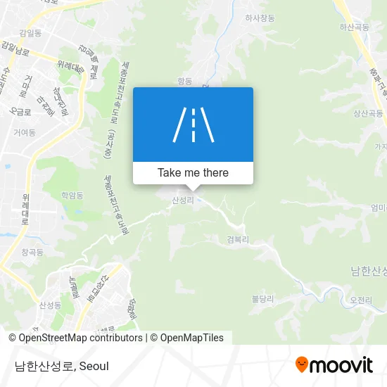 남한산성로 map