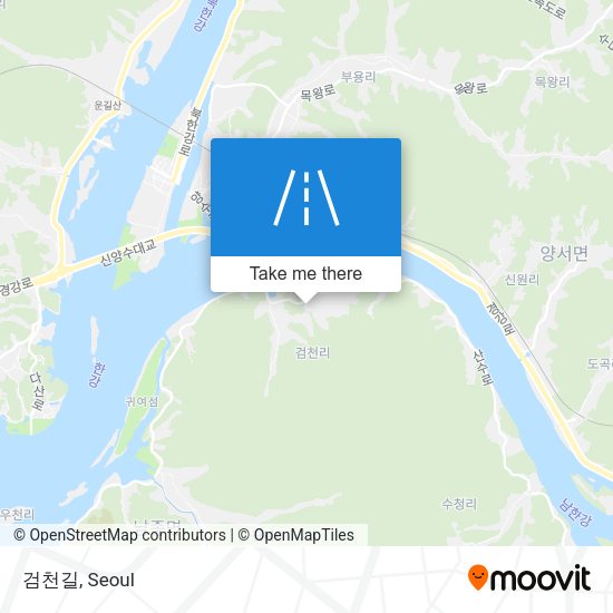 검천길 map