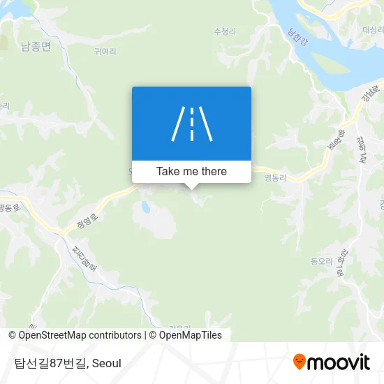 탑선길87번길 map