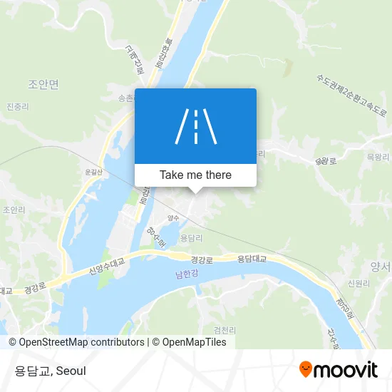 용담교 map