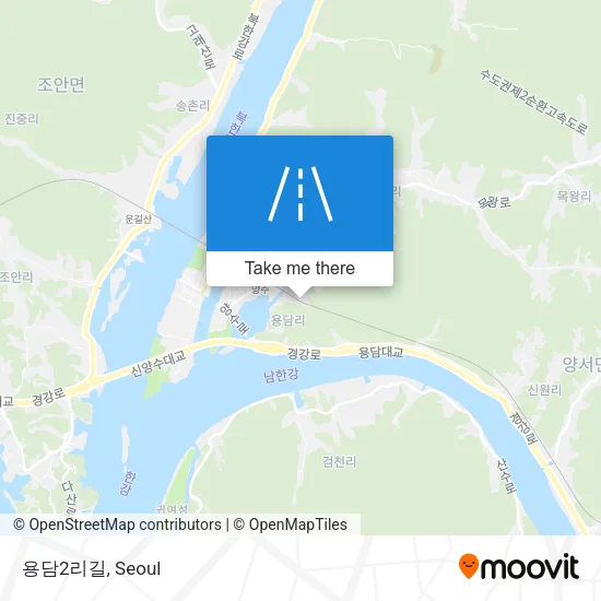 용담2리길 map