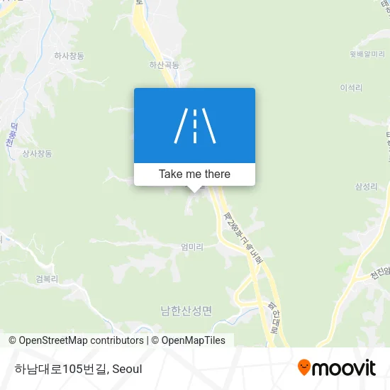 하남대로105번길 map