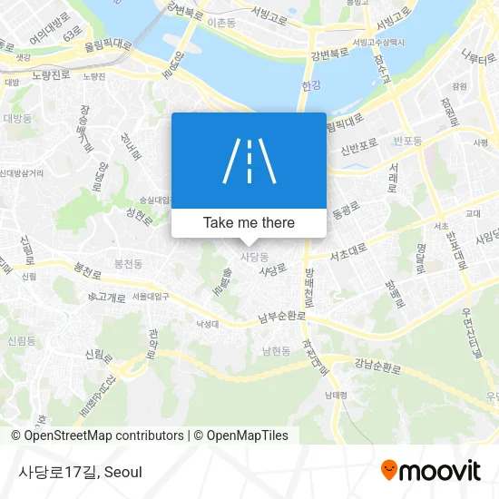 사당로17길 map