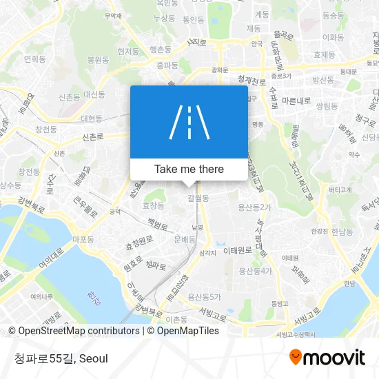청파로55길 map