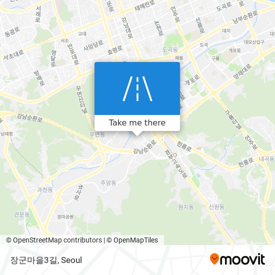 장군마을3길 map