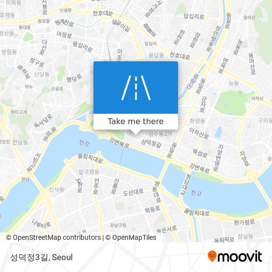 성덕정3길 map