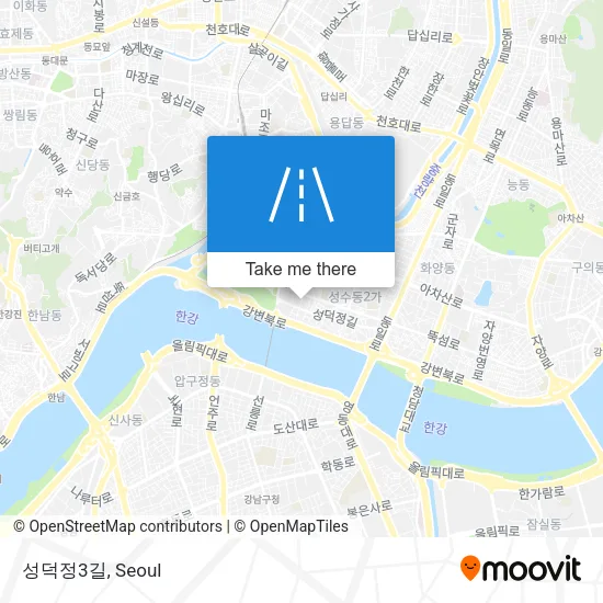 성덕정3길 map