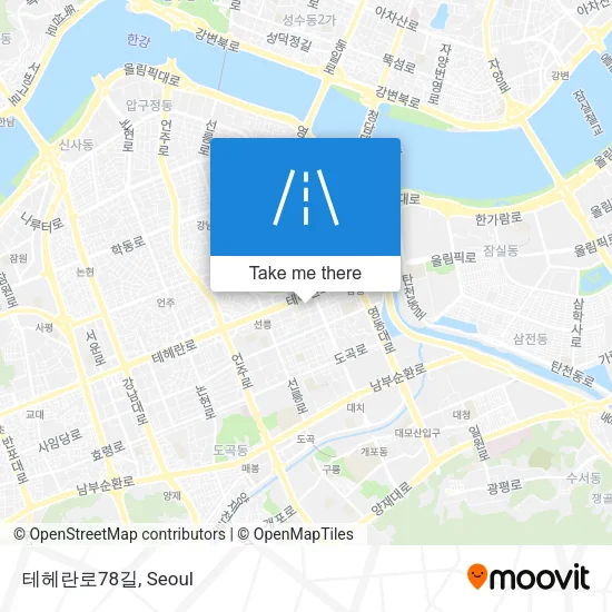 테헤란로78길 map