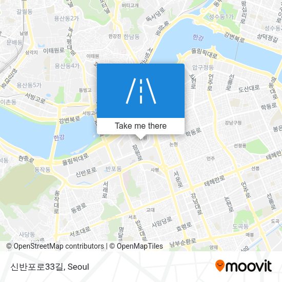 신반포로33길 map