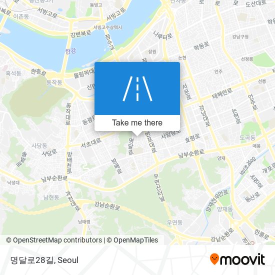 명달로28길 map