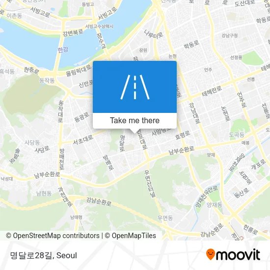 명달로28길 map