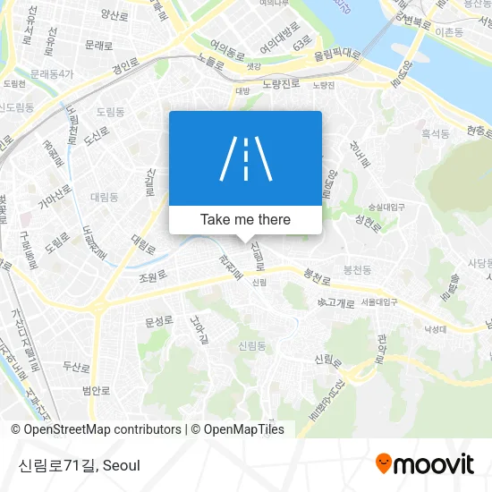 신림로71길 map