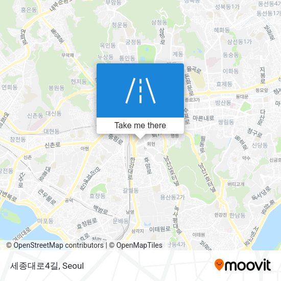 세종대로4길 map