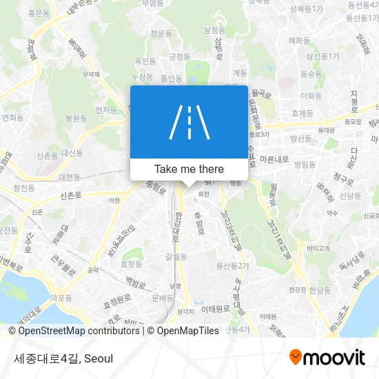 세종대로4길 map