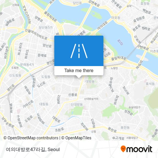 여의대방로47라길 map