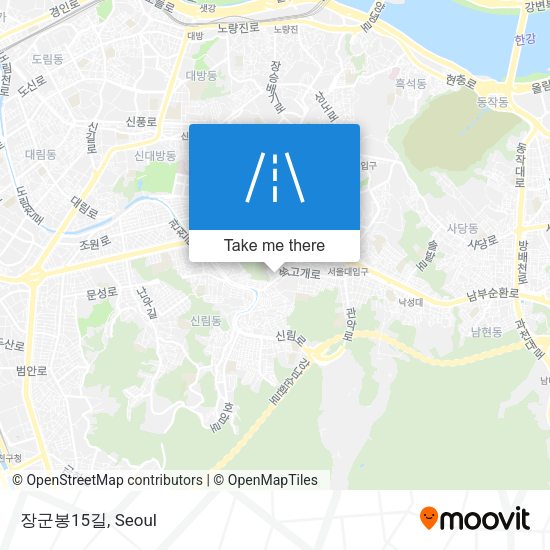 장군봉15길 map
