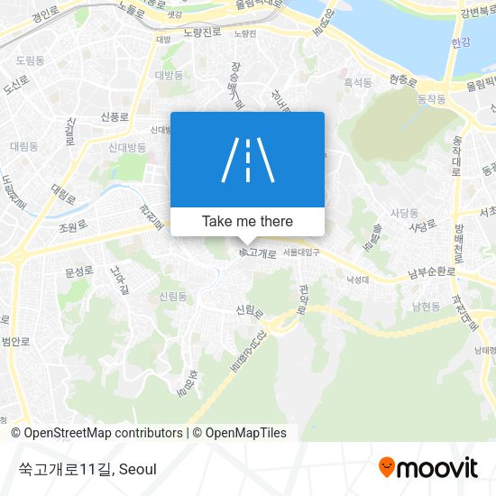 쑥고개로11길 map