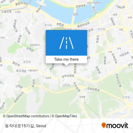 동작대로15가길 map