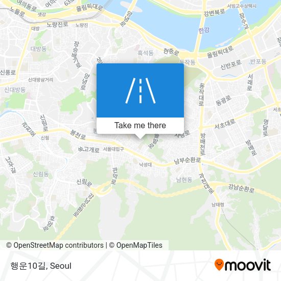 행운10길 map