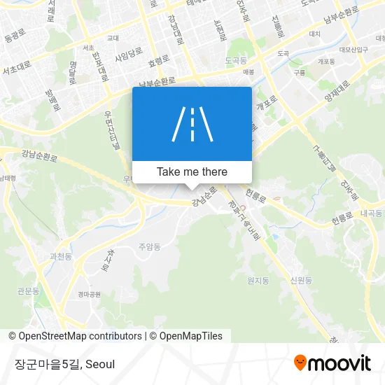 장군마을5길 map