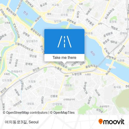 여의동로3길 map