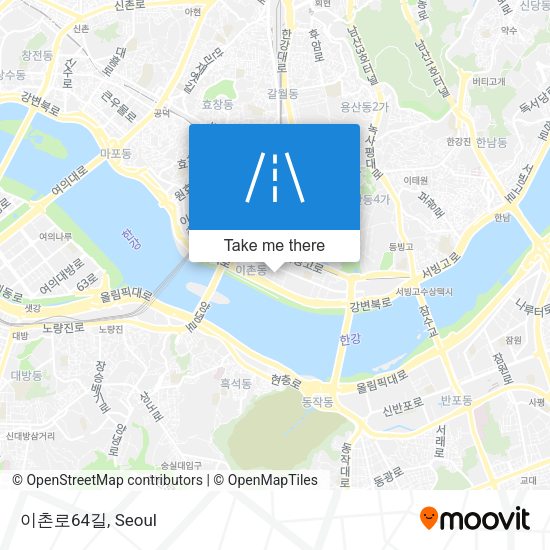이촌로64길 map