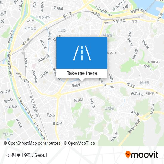 조원로19길 map