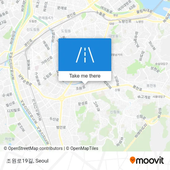 조원로19길 map