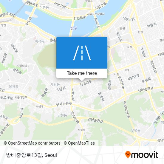 방배중앙로13길 map