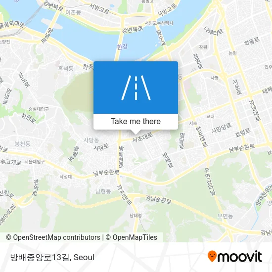 방배중앙로13길 map