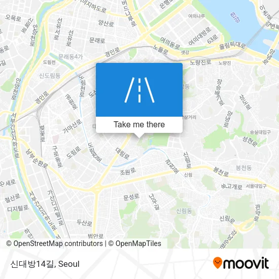 신대방14길 map