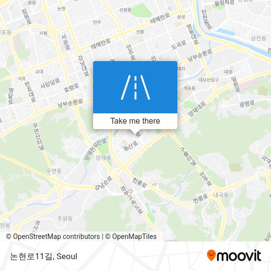 논현로11길 map