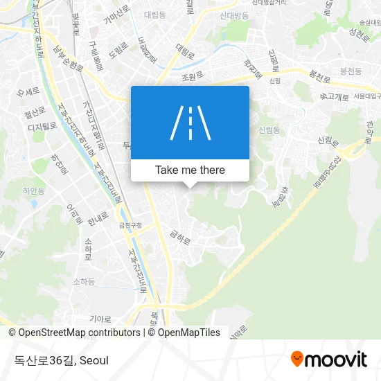 독산로36길 map